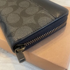 COACH コーチ 財布 シグネチャー アコーディオンジップ ウォレット長財布　正規　新品の画像