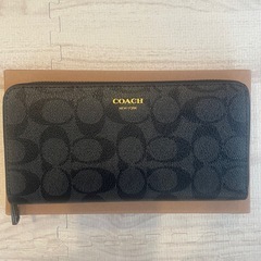 COACH コーチ 財布 シグネチャー アコーディオンジップ ウォレット長財布　正規　新品の画像