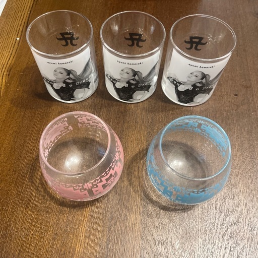 新品グッズ浜崎あゆみコップ5点 (モンキー・D・ルフィ) 志布志の食器