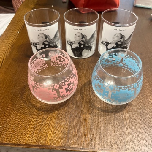 新品グッズ浜崎あゆみコップ5点 (モンキー・D・ルフィ) 志布志の食器