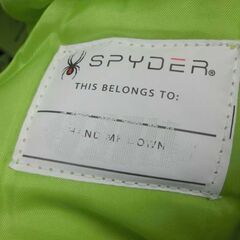 スキーウエア SPYDER 8歳 130cmくらい ブルー 上下セット スキーウェア つなぎ 雪遊び 青 スキー 通学に 1801639 札幌市 西野店の画像