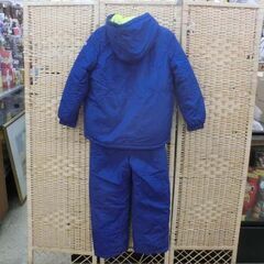 スキーウエア SPYDER 8歳 130cmくらい ブルー 上下セット スキーウェア つなぎ 雪遊び 青 スキー 通学に 1801639 札幌市 西野店の画像