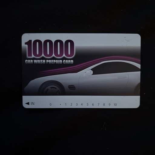 マイカーリースの洗車カード10000円分