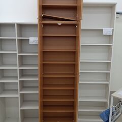 ★リユースのサカイ日立店★HJ8785  収納棚 ナチュラルブラウン H232×D24×W60 クリーニング済み の画像