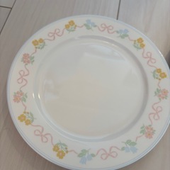 花柄　お皿　プレートの画像