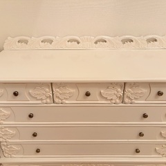 アンティーク キャビネット タンスの画像