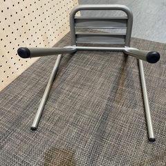 【腰掛け椅子】【BENT STOOL】【CHAMPAGNE】クリーニング済み【管理番号1225】野の画像