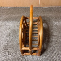 ラタン　藤　ブックスタンド3の画像