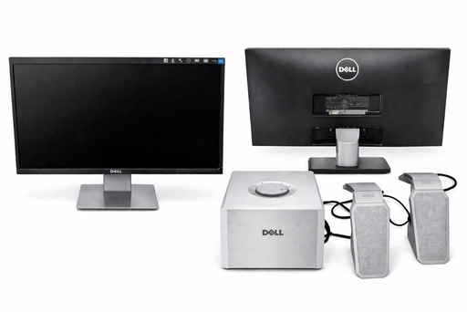 Dell 液晶モニター＋純正スピーカーセット｜在宅ワーク・事務用｜動作