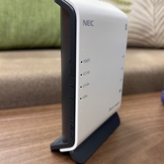 【美品】NEC Wi-Fiルーター PA-WG800HP 白の画像
