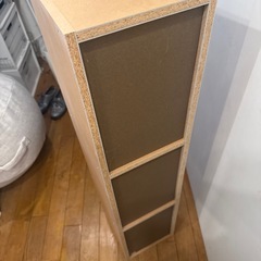 無印良品のラック(高さ109cm,横24.8 cm 奥行28.8cm)
の画像