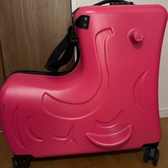 【使用少です】NORICCO ノリッコ 子どもが乗れるキャリーケース の画像