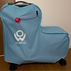 【使用少です】NORICCO ノリッコ 子どもが乗れるキャリーケース の画像