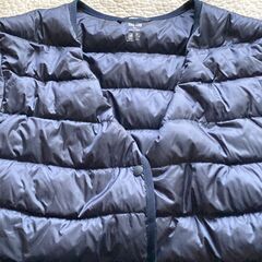 決まりました　UNIQLO ユニクロ ウルトラライトダウン コート ネイビー XLの画像