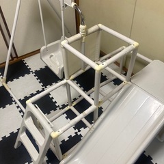 元気応援遊具　キッズパーク4種のジャングルジム　ブランコ　すべり台の画像