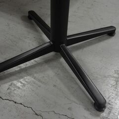 T-087 リサイクル品 木目 カフェテーブル 業務用 W600xD600xH600mmの画像