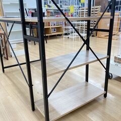 A-963【リユースのサカイ野々市店】ジモティ来店特価‼ L字デスク 木製 ナチュラル 木目調 クリーニング済みの画像