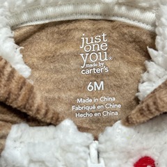 Carter'sクリスマス　トナカイロンパースの画像