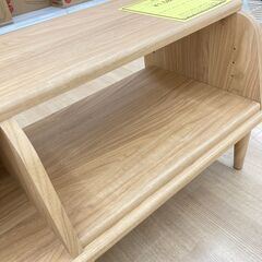 A-967【リユースのサカイ野々市店】ジモティ来店特価‼ TV台 木製 木目調 ナチュラル ブラウン クリーニング済みの画像