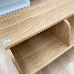 A-967【リユースのサカイ野々市店】ジモティ来店特価‼ TV台 木製 木目調 ナチュラル ブラウン クリーニング済みの画像