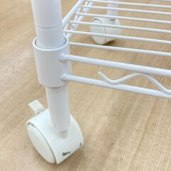 A-968【リユースのサカイ野々市店】ジモティ来店特価‼ メタルラック シルバー クリーニング済みの画像