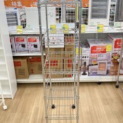 A-969【リユースのサカイ野々市店】ジモティ来店特価‼ Metal Rack メタルラック シルバー クリーニング済みの画像