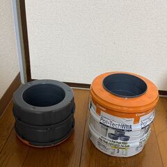 【美品・箱あり】コンビ ポイテック W防臭 おむつポット｜替えカセット5個付き｜使用頻度少の画像