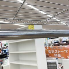 A-985【リユースのサカイ野々市店】ジモティ来店特価‼ ハンガーラック メタルラック シルバー クリーニング済みの画像