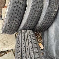 【売約確定】15インチアルミ タイヤ付 テリオスキッド 175/80/r15の画像