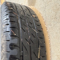 155/65/R13 タイヤ ホイール 4本セットの画像