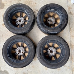 155/65/R13 タイヤ ホイール 4本セットの画像