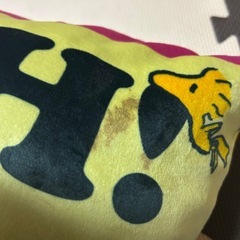 SNOOPYクッションの画像