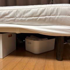 シングル　ベッド　マットレス&フレームの画像