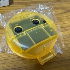 【激レア】ザ.時計　スケルトン目覚まし時計　1225-03の画像