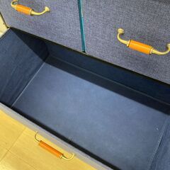 A-973【リユースのサカイ野々市店】ジモティ来店特価‼ 収納ラック 木製 木目調 ブラウン クリーニング済みの画像