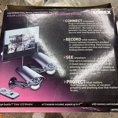 防犯用監視カメラの画像