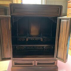 仏壇を差し上げますの画像