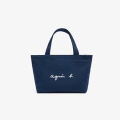 agnès b. VOYAGE キャンバストートバッグ 4カラー展開 シンプルデザインで毎日使いやすい の画像