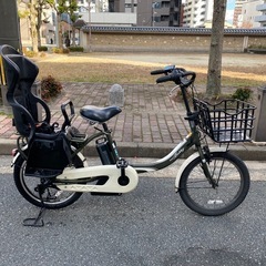 YAMAHA pas babyun 20インチ子供乗り2人の画像