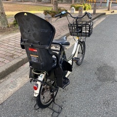 YAMAHA pas babyun 20インチ子供乗り2人の画像