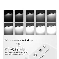デスク 卓上 ライト LED ライトスタンド
の画像