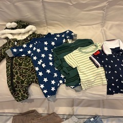 ②【非対面】500円‼️70cmアウター、ロンパースの画像