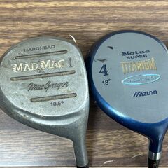 【お売りします】ゴルフクラブ ドライバー 男性 右利き用 4本 まとめ YONEX CARBONWOOD A 1/macqregor MADMAC 1 10.5/ORLIMAR TRIMETAL 13 などの画像