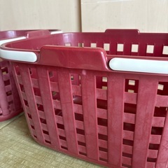 大型のカゴ　2個セット　29cm×50cm×38cmの画像