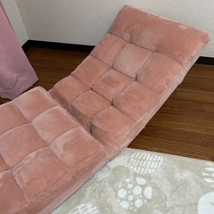 ふわふわリクライニング座椅子の画像