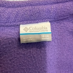 Columbia キッズ　フリースの画像