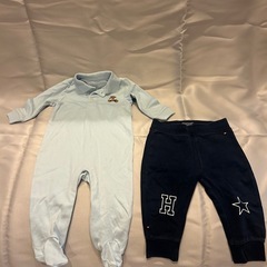 ③【非対面】800円‼️70cmラルフローレン新品ロンパースなどの画像