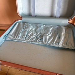 和装着物バッグ トランク(鍵付き) 昭和レトロ オブジェの画像