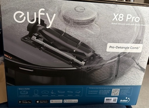 新品未開封 eufy X8 Pro ロボット掃除機 自動ゴミ収集ステーション付き Eufy（Anker） ロボット掃除機 Anker Eufy Clean (ユーフィクリーン