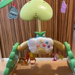 【美品】くまのプーさん6WAYジムにへんしんメリー ベビージム プーメリー 旧型の画像